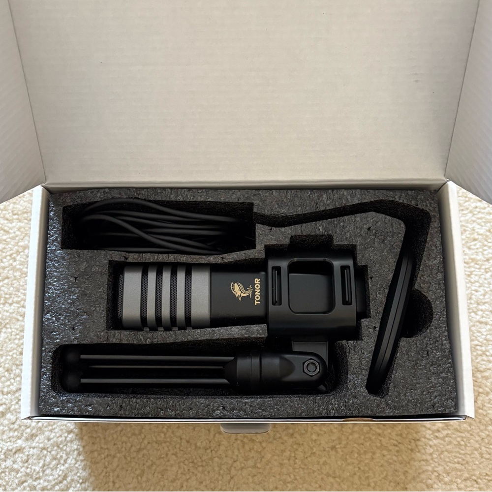 NWT Tonor USB Plug-In Computer Microphone for Mac/PC. - Picture 10 of 10